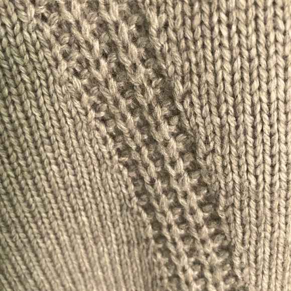 White & Warren tunic sweater wool angora cashmere cowl capsule quiet luxury M - Picture 6 of 8